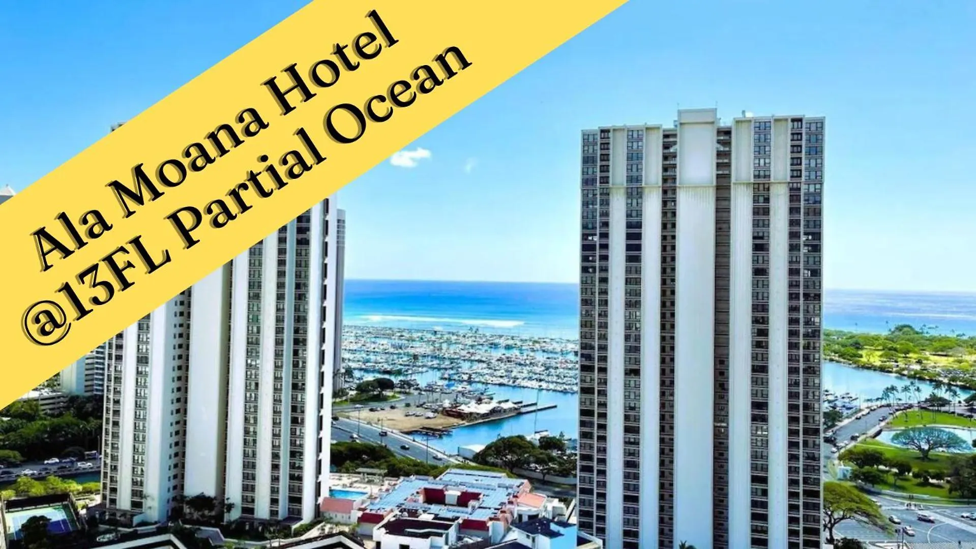 Ala Moana Hotel 13Th Fl R0 2Double Beds 4Person هونولولو